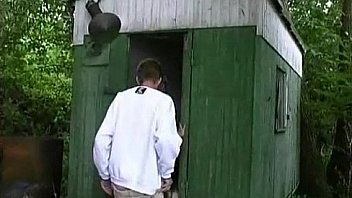 Amateur GF toys, sucks and gets fucked outdoor