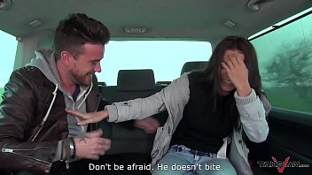 Mea Melone & Wendy Moon join hardcore orgy in dirivng car