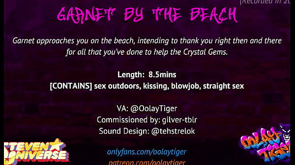 [STEVEN UNIVERSE] Garnet by the Beach – Erotic Audio Play by Oolay-Tiger